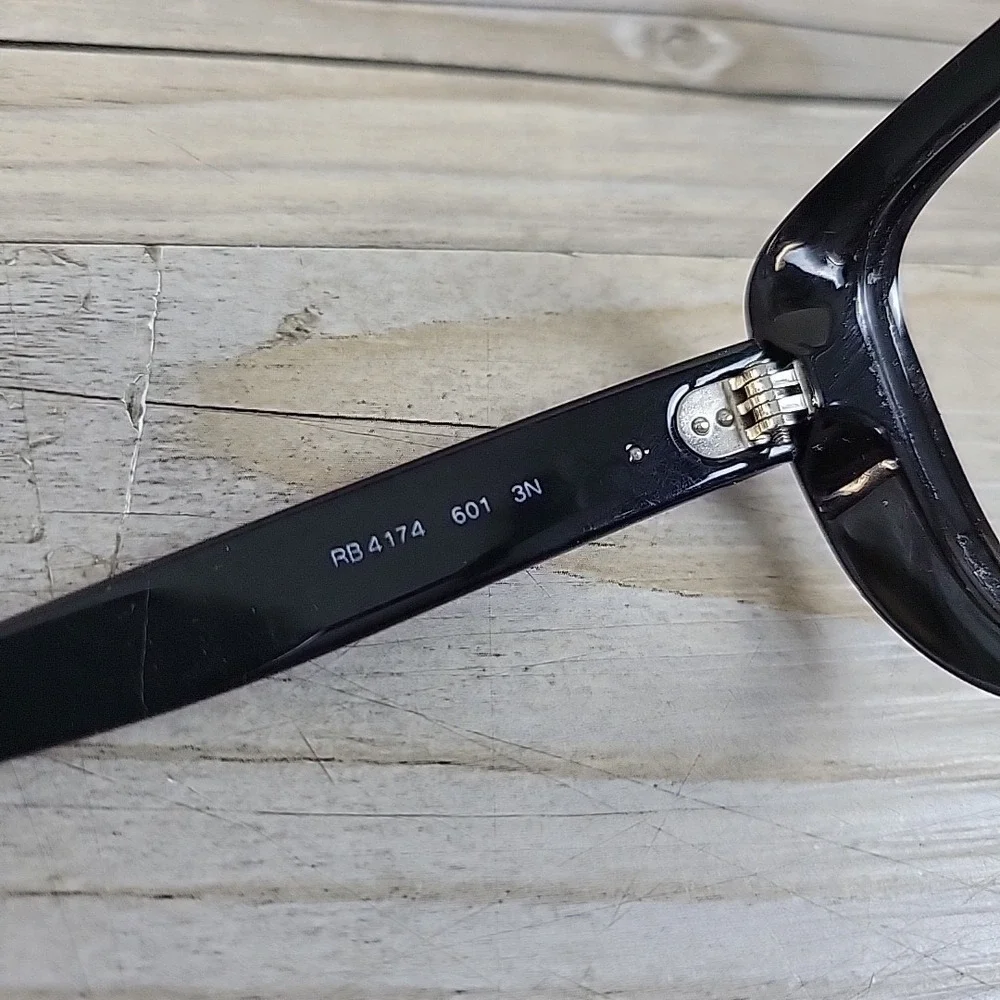 Ray Ban Sunglasses RB 4174‎ 601 3N Black Full Rim FRAMES ONLY